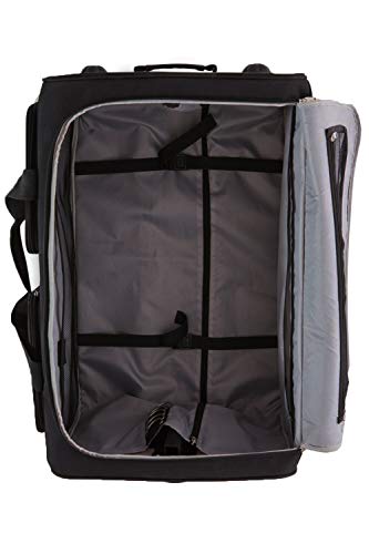 Large Rac n' Roll Bag Wheeled Drop Bottom Duffel with Garment Rack