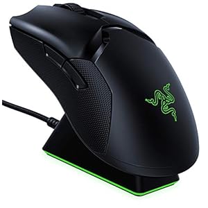 Razer ワイヤレス ゲーミングマウス Viper Ultimate 高速無線 軽量 74g Focus+センサー 20000DPI 光学スイ..." 