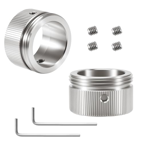 Silkwish Heizkörperthermostat Adapter für Ventile RA aus Edelstahl (2 Stück) - Inkl. Schrauben & Inbusschlüssel - Kompatibel mit Danfoss RA (20-23 mm) auf M30 x 1,5 für Thermostatköpfe Silkwish Heizkörperthermostat Adapter für Ventile RA aus Edelstahl (2 Stück) - Inkl. Schrauben & Inbusschlüssel - Kompatibel mit Danfoss RA (20-23 mm) auf M30 x 1,5 für Thermostatköpfe