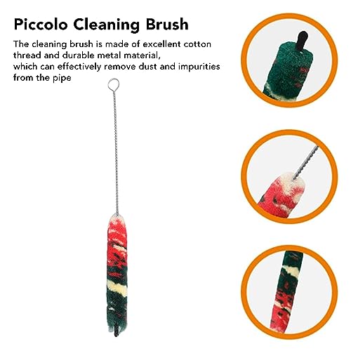 Keenso Colorful Metal Piccolo Cleaning Brush Set - Image 4