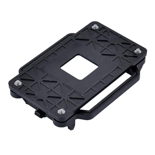 uxcell Soporte plástico para base de disipador de CPU AMD Socket AM2 AM3 AM2+ AM3+ 4 piezas negro miniatura 5