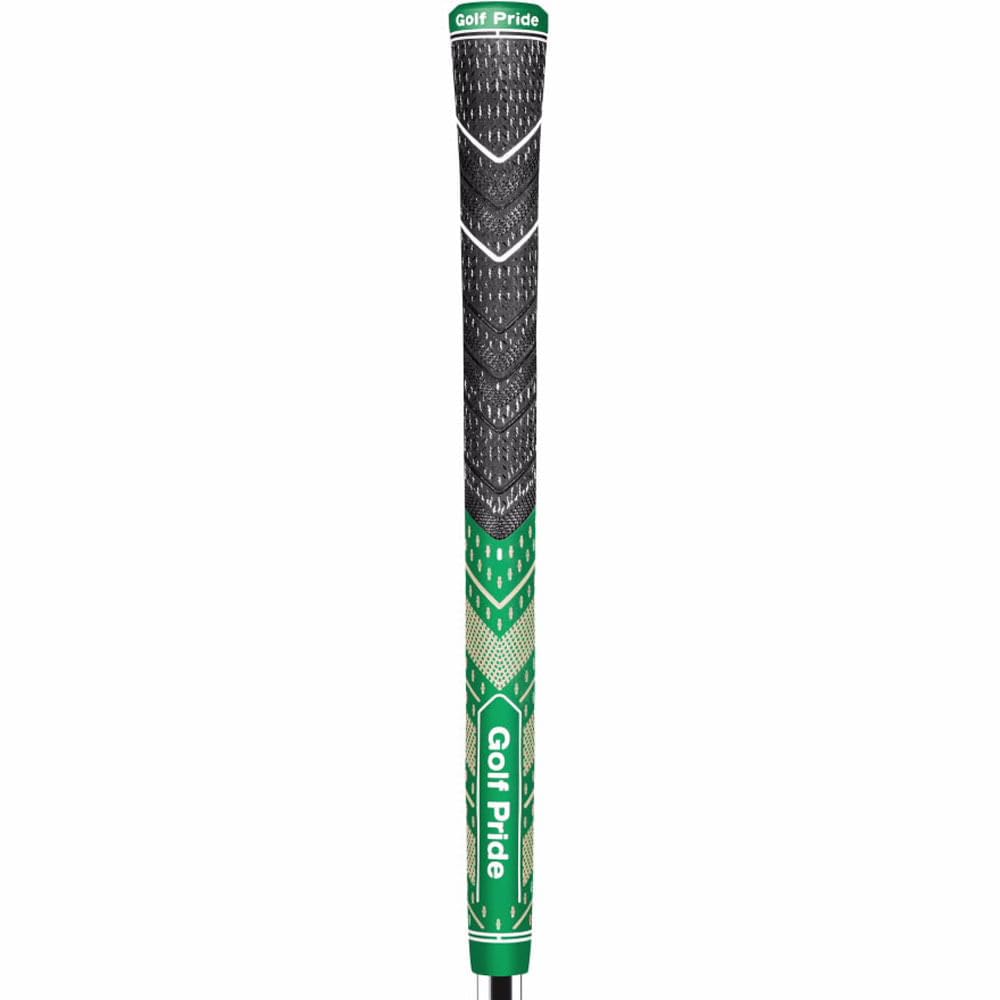 Golf Pride MCC Plus4 Golf Club Grip - All-Weather Hybrid Grip with Larger Lower Hand - Brushed Cotton Cord & Pebbled Texture