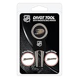 Team Golf NHL Anaheim Ducks Divot Tool Pack With 3 Golf Ball Markers Divot Tool with 3 Golf Ball Markers Pack, Markers are Removable Magnetic Double-Sided Enamel