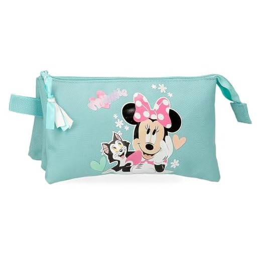 Disney Minnie & Figaro Equipaje- Bolsa de Mensajero, Niñas, Minnie & Figaro, Talla única