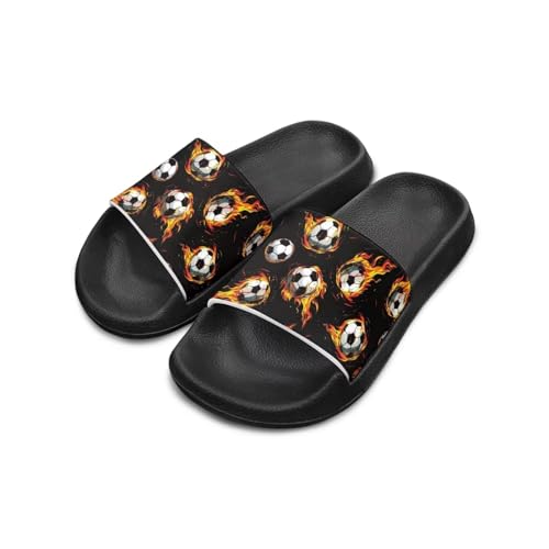 Unisex Slides for Girls Boys Comfortable Slippers Slides Non-slip Shower Shoes House Fashion Thick for Indoor & Outdoor Gifts