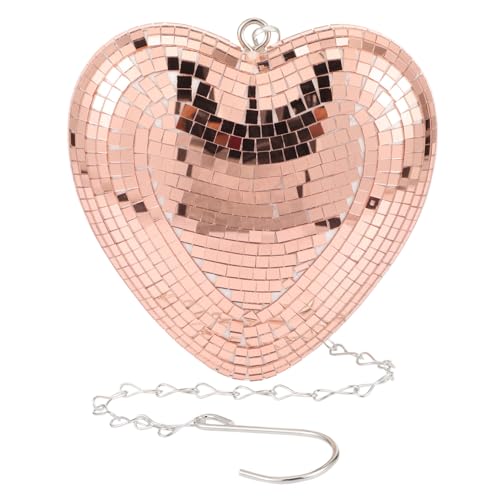 Levemolo Bola Espejada Colgante Decorativa en Cadenas para Fiestas