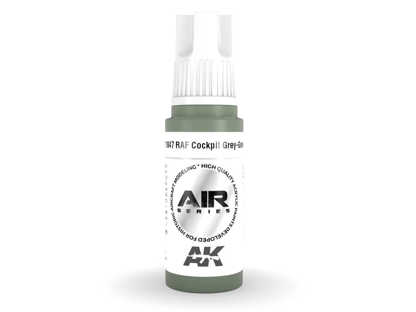 Ak Interactive Grey Ak Acrylics 3Gen Aircraft Ak11847 Raf Cockpit -Green (17Ml)