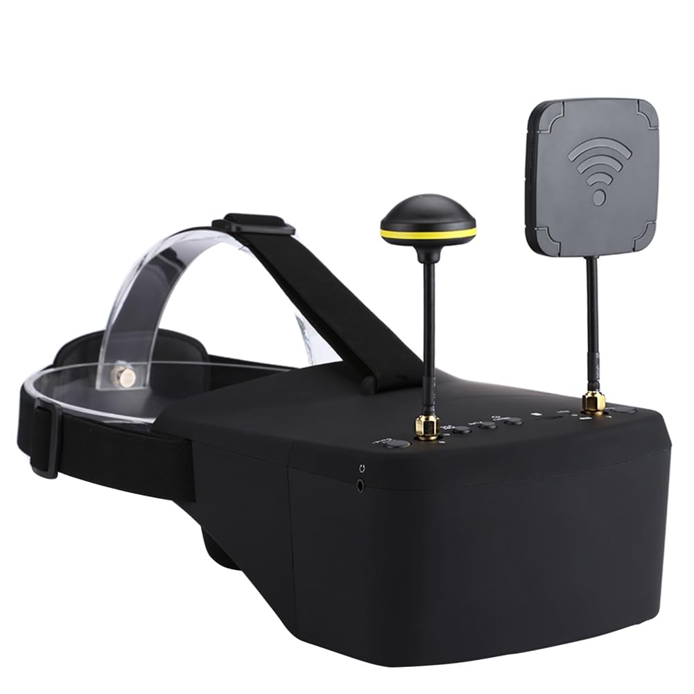 EV800D 5.8G 40CH 5 800X480 Video Headset HD DVR Diversity FPV Gafas + Batería, Apto para Modelo RC, Duraderos, 500394858