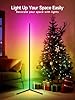 Tyute Corner Floor Lamp, RGB LED Corner Light with Music Sync, Smart App and Remote Control Color Changing Ambience Light, LED Lamp with 16 Million Colors for Bedroom #4