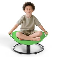 CHEFPREFER Spinning Chair for Autistic Kids - Sensory Spinning Chair Safety Handle & Non-Slip Design, Spin Chairs for Kids Autism can Hold 200 lbs（90kg）, Suitable for Training Body Coordination
