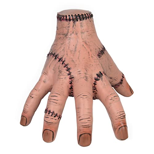 Wednesday Addams Family Thing Hand-2023 Wednesday Addams Figur Eiskaltes Händchen Action Figure Anime Gothic,Mittwoch Realistische Gruselige Requisiten Dekorationen Geschenk Für Fans Cover