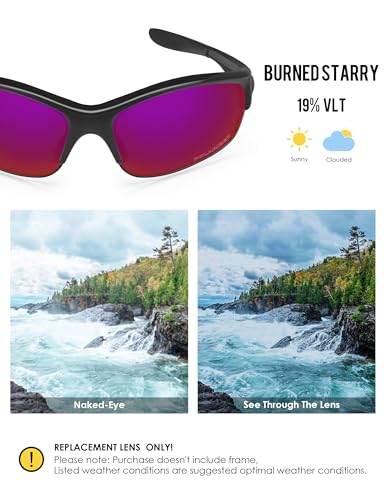 Verres de rechange polarisés Oakley Commit SQ anti-sel BlazerBuck