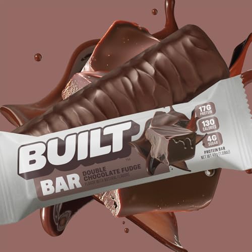 Built Protein Bars Variety Pack, High Protein Bars, On-the-go Snacks, Breakfast Bar, Mixed Sampler: 12 Pack