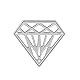 Stanzenshop Stanzschablone Diamant, Stanzformen, Schablonen, Scrapbooking, Kartenherstellung, DIY, Prägeschablonen, Papierkarten, Cutting Dies