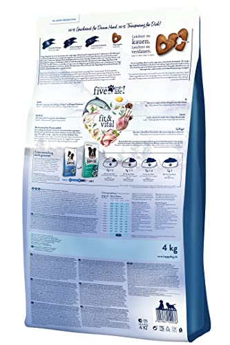 Happy Dog fit & vital Junior Junghundefutter Geflügel, 1 kg – Ansicht 6