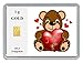 Produktbild New Edition 1g Goldbarren 999,9 Feingold in Motivbox"I love you (Bär)" in edler Goldverpackung
