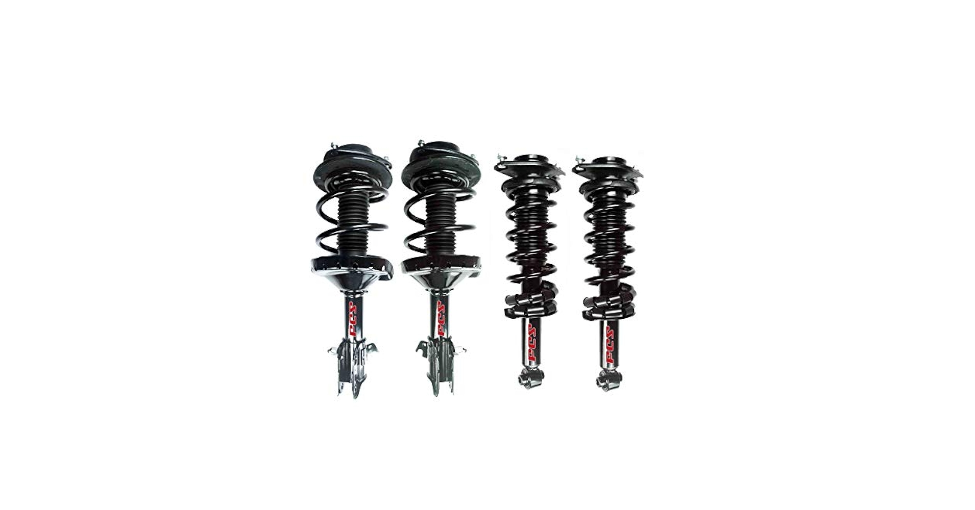 Amazon.com: FCS Front and Rear Struts & Front Coil Springs