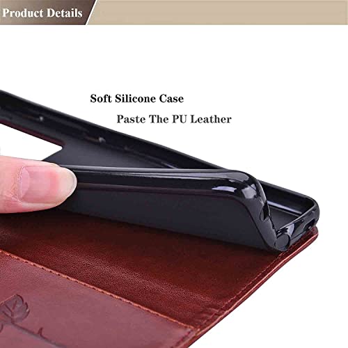 WEIOU Leather Folio Cover per Samsung Galaxy S22