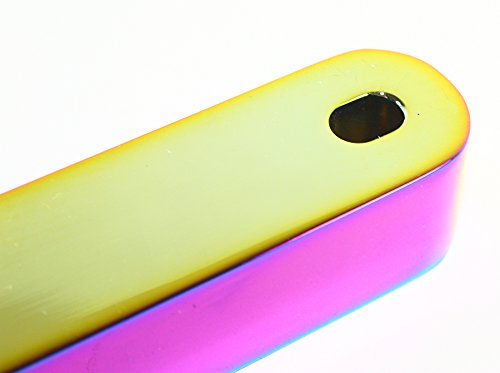 Aluminum Neo Chrome Engine Motor Swap Hood Vent Riser Spacers + Bolt in Pair Compatible with Honda/Acura