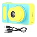Toddler Kids Camera Digital Video for 2 3 4 5+ Years Kids Cartoon Toy Camera Children Birthday Gift for Boys and Girls Blue