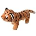 Produktbild TE-Trend Plüschtier Tiger Tigerbaby Kuscheltier 16cm stehend braun