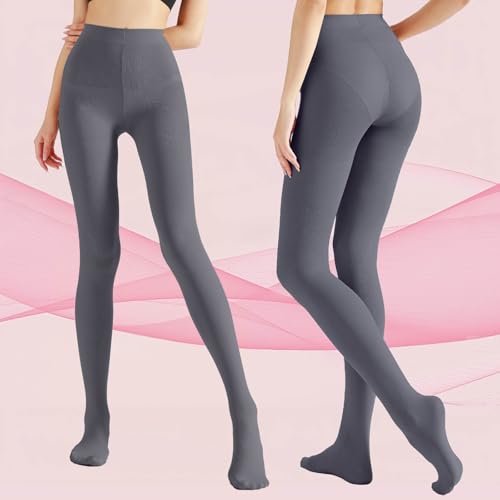 Image of Weziarer Women's Opaque Tights,70D Soft Solid Color Control Tights for Women,High Waist Womens Footed Pantyhose Multicolor