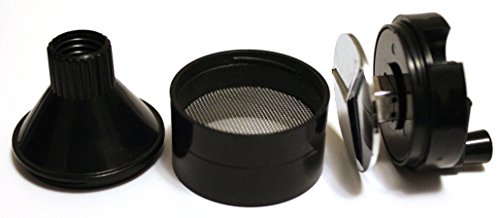 Powder Spice Grinder Hand Mill Funnel - Plastic 3 Piece with Vial - by TitanOwl (1)