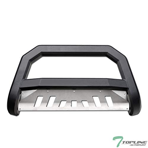 Buy TLAPS Matte Black AVT Style Bull Bar Brush Push Front Bumper Grill