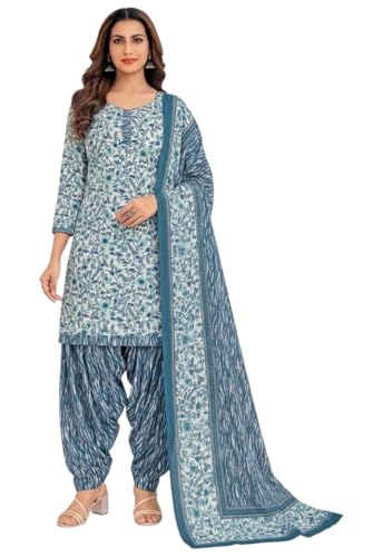 Image of Yashika Women'S Unstitched Crepe Dress Materials | Crepe Salwar Suit For Women | Suit Material For Women Unstitched