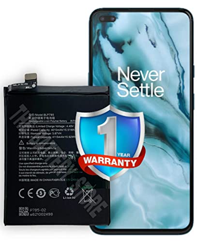 Image of THE BATTERY STORE Original BLP-785 Battery for one Plus nord Battery with 1 Year Warranty and high Capacity Battery Backup. Carefully Check Your Phone Model and Purchase. (for BLP-785)