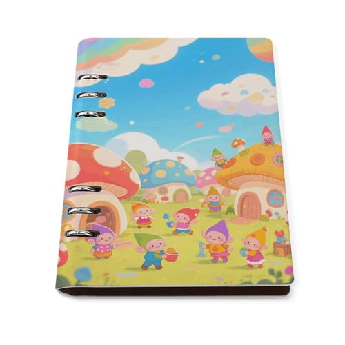Carnet de notes A5 de qualité supérieure avec couverture en cuir PU