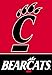 CINCINNATI BEARCATS 2-SIDED 28" X 40" BANNER W/ POLE SLEEVE