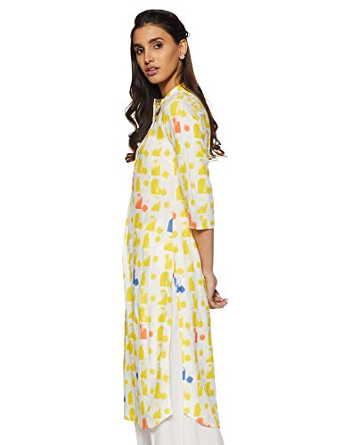 W for Woman Women's Synthetic Kurta - Image 4