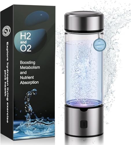 IUHFSIFS Neuer Wasserstoff Wasserflasche【SPE-Technologie der zweiten Generation】3000PPB Hydrogen Water Bottle...
