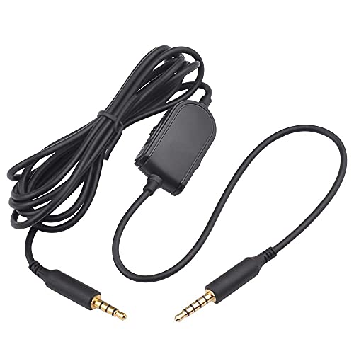 Toeasor Replacement Astro A10 Cord Astro A40 Chat Cable Cord with Inline Mute Compatible with Astro A10 A40 A30 A50 Gaming Headset to Xbox One Playstation 4 PS4 Switch Smartphones MixAmp
