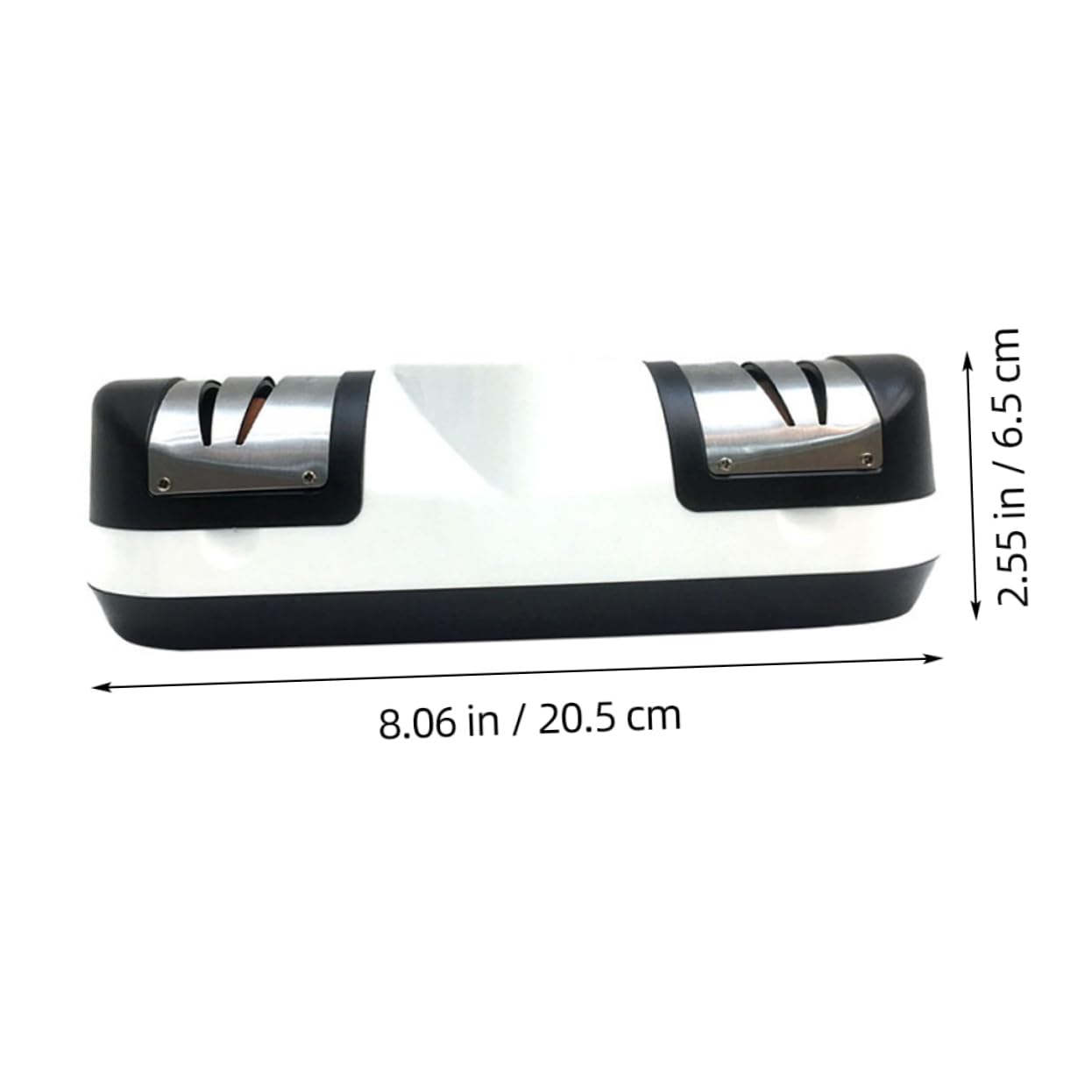 Amosfun Affilacoltelli Elettrico Professionale, Acciaio Inossidabile, Ricaricabile 1800mah, Affila e Ravviva i Bordi, per Coltelli da Cucina