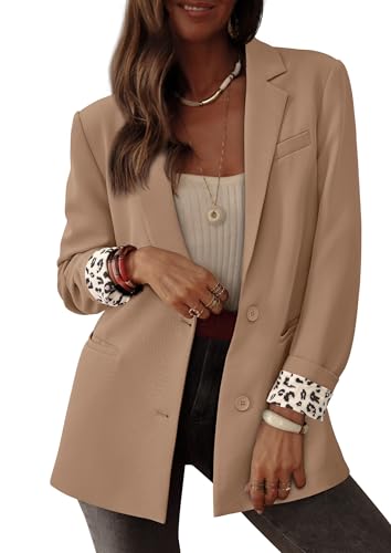 PRETTYGARDEN Blazers for Women 2025 Fall Work Office Suit Jackets...