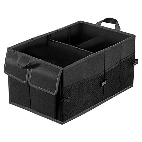 Color You Organizador de Almacenamiento para Coche, Organizador Plegable para Maletero de Coche, Tela Oxford, Resistente al Agua, Organizador de Maletero de Coche (Negro)