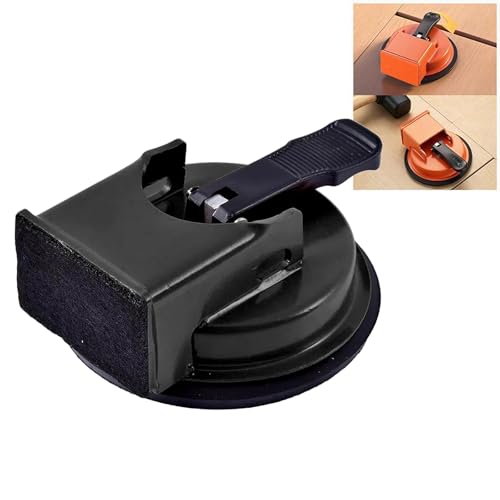Bodenlücken-Reparaturwerkzeug für Laminat- und Holzböden, LVP & Massivholz - 1er-Pack, schweres 60 kg (132 lbs) Saugnapf-Reparaturwerkzeug - Professionelles Plankengreif- und Spannwerkzeug zum