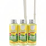 PLUS HOME PACK de 3 Abientador mikado de 100 ml Citronela antimosquito