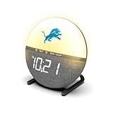 SOAR NFL Sunrise Alarm Clock, Detroit Lions