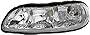Evan Fischer Headlight Assembly Compatible with 1997-2003 Chevrolet Malibu/Classic 2004-2005 Halogen Composite Driver Side