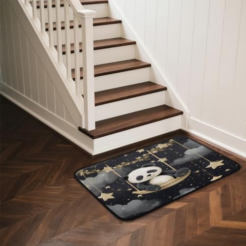 Tapis de cuisine panda devant évier et buanderie maison - 8