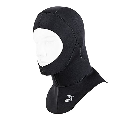 IST HDN0150 PURiGUARD 5mm Super Stretch Neoprene Dive Hood, Size M