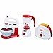 Set di utensili da cucina giocattolo frullatore tostapane sbattitore con suoni e luci giocattolo di imitazione set da cucina utensili