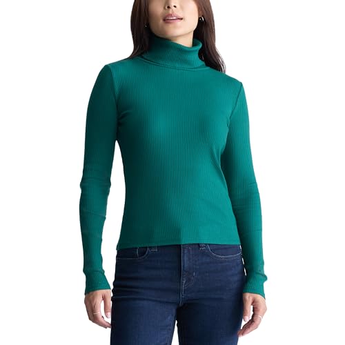 Image of Buffalo David Bitton Women's Mavra Ls Ribbed Turtleneck