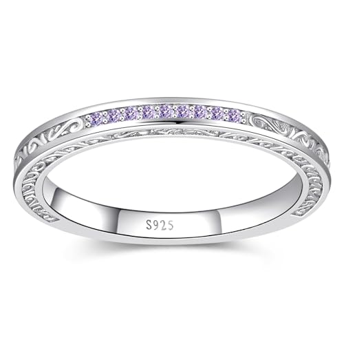 Image of Vintage Celtic Knot Women's Engagement Ring Sets 925 Sterling Silver /14K Gold Plated Stackable Wedding Bands Rings AAAAA Cubic Zirconia Women Bridal Sets Wedding Ring Band Width 1.8mm Size 5-9