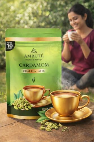 Té chai latte cardamomo instantáneo 10 porciones miniatura 4