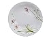Dajar Selma Plato Hondo 23 cm (Arcopal), Cristal, Color Blanco, Rosa y Verde 23 x 23 x 3,3 cm
