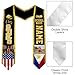 Philippine Graduation Stole, Philippine Flag Graduation Stole, Philippine Graduation Sash, Custom Philippine American Flag Graduation Sash 2025, Philippine Graduation Sash, Custom Graduation Stole,2